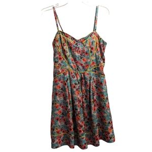 Sugarlips Floral Short Dress M